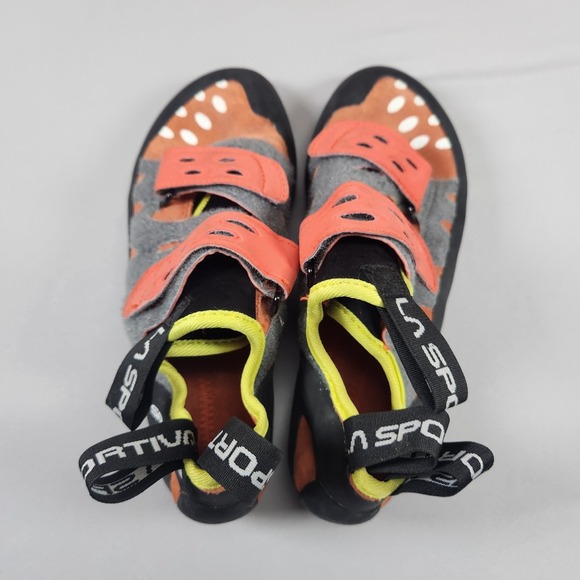 La Sportiva Tarantula Rock Climbing Shoes Womens 6.5+ US / 39 EU Coral Pink - Picture 5 of 7